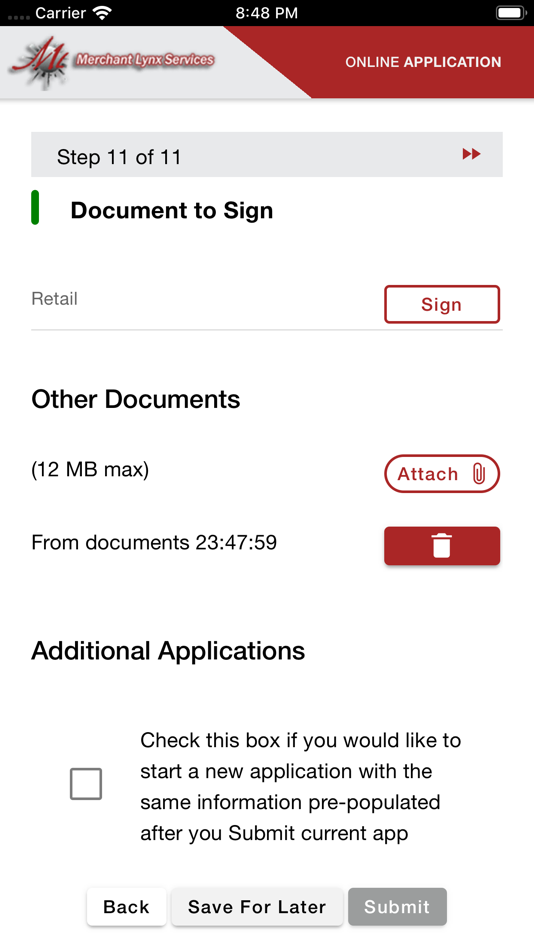 #7. Merchant Lynx eApplication (iOS) 由: Groundhog Enterprises Inc.
