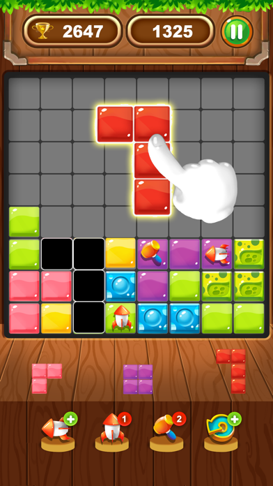 Screenshot #2 pour Bloquer puzzle Couleur bonbons