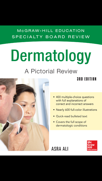 How to cancel & delete Dermatology A Pict. Review 3/E from iphone & ipad 1