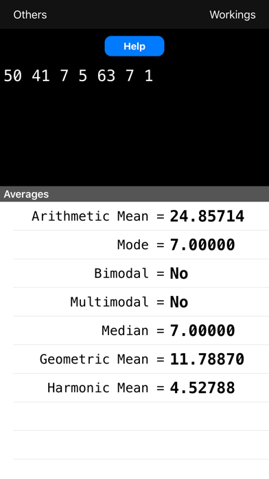 Averages Calculatorのおすすめ画像1
