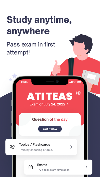 ATI TEAS Exam Practice 2024 Screenshot