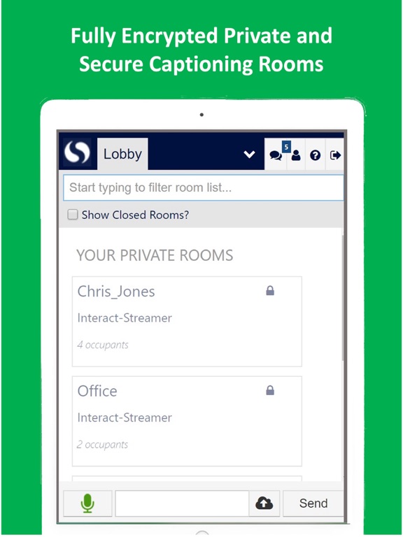 Interact-Streamer™ iPad screenshot 2 - Productivity app
