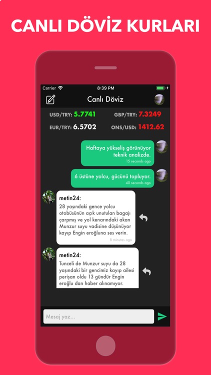 Canlı Döviz - Dolar Kuru Takip