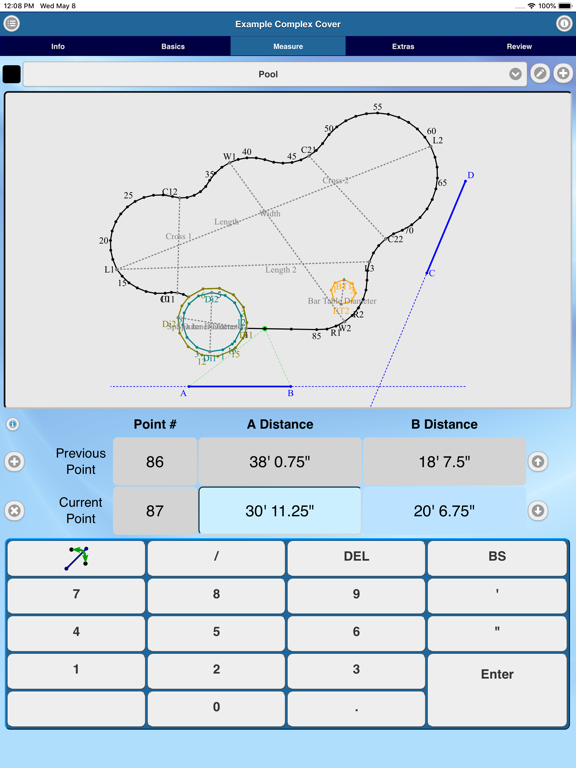 AB My Pool iPad screenshot 4 - Utilities app