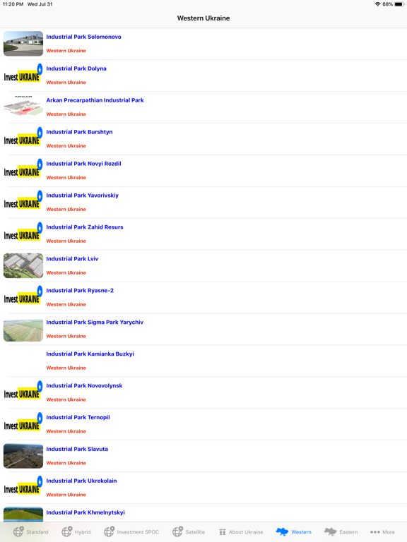 InvestUkraine IP iPad screenshot 2 - Business app