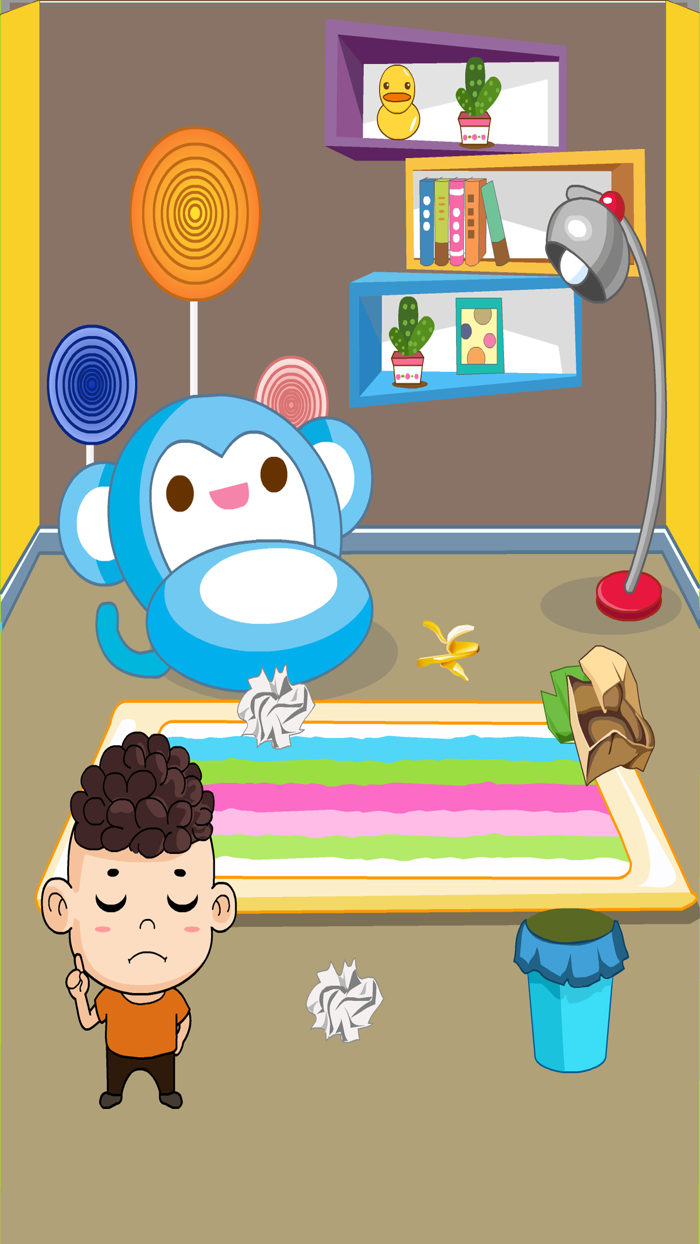 乐乐爱干净-乐乐爱洗碗-乐乐整理房间