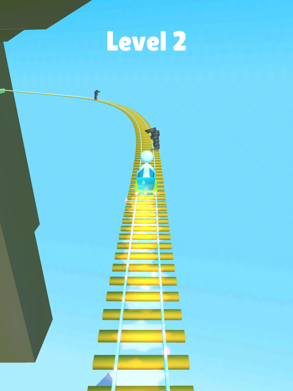 Screenshot #5 pour Rail Run 3D