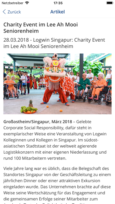 Screenshot #3 pour Logwin App