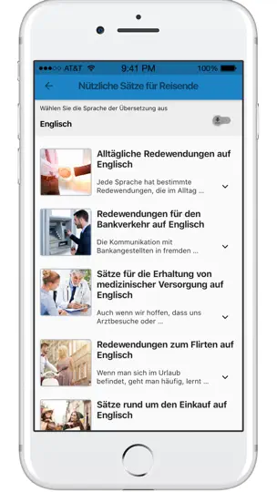 Screenshot von Forvo Travel auf dem iPhone 4