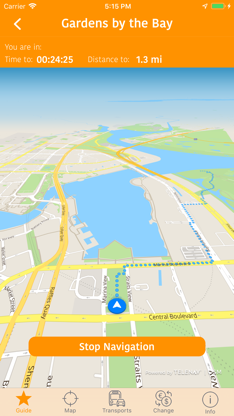 Singapore Map and Travel Guide screenshot 2