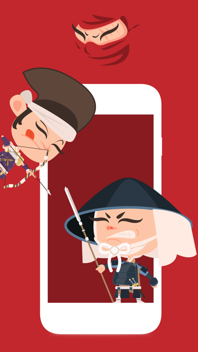 Screenshot #1 pour Samurai and Ninja Stickers