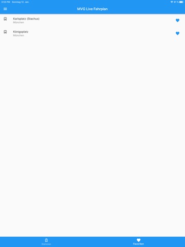 MVG Live Fahrplan (München)のおすすめ画像3