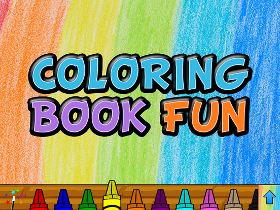 Coloring Book Fun For Kids iPad screenshot 1 - Education app