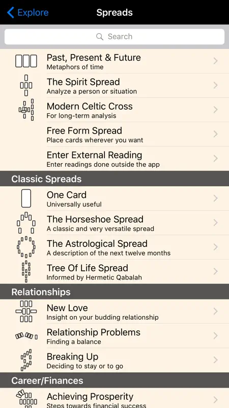 ISIS Tarot screenshot 3 of 5