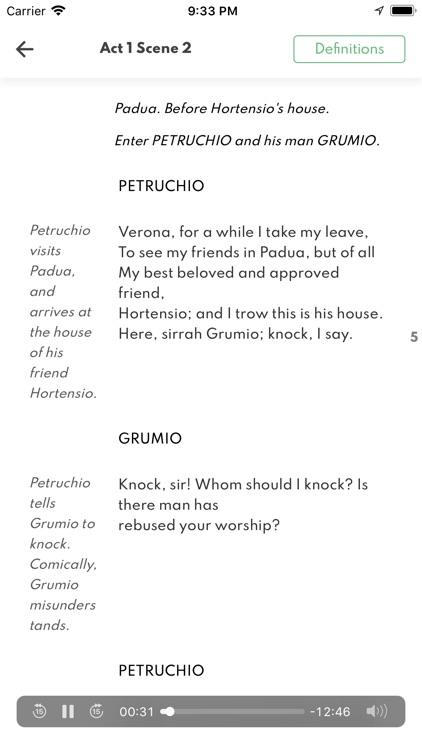 The Taming of the Shrew Audio