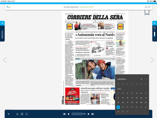 VoloEasyReader iPad screenshot