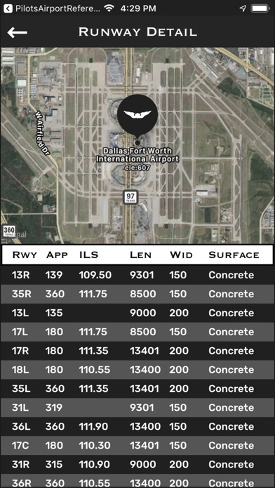 Pilot's Airport Reference Lite iPhone screenshot 5 - Reference app