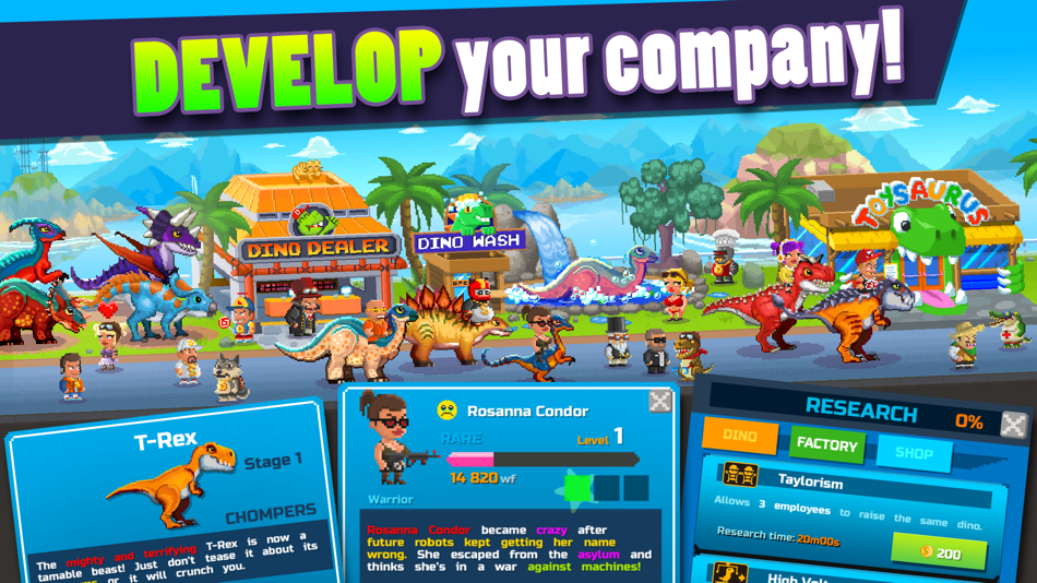 #5. Dino Factory (iOS) От: Oh BiBi