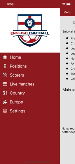 Game screenshot English Soccer live mod apk