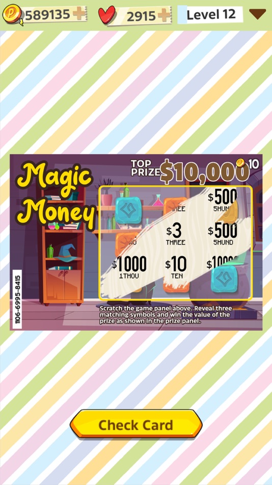 #3. Scratch Card Billionaire (iOS) 由: Foes