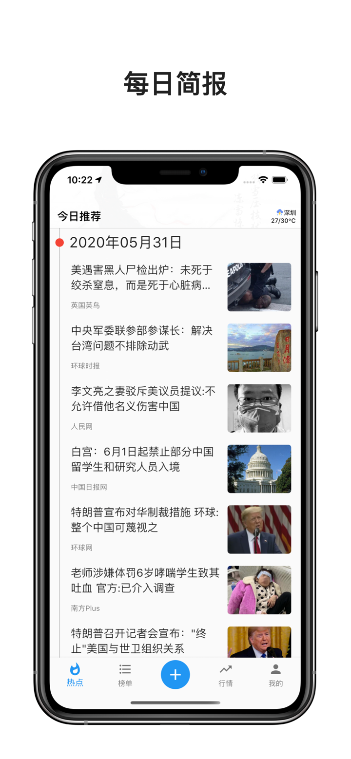 今日趋势 - 即刻打开新视界，知天下大事 screenshot 1