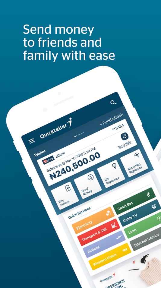 #1. Quickteller -Payments & Wallet (iOS) 게시자: Interswitch Limited