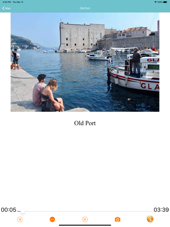 Dubrovnik Walled City iPad screenshot 5 - Travel app