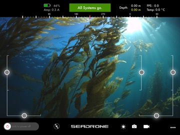 Seadrone Control Pro app screenshot