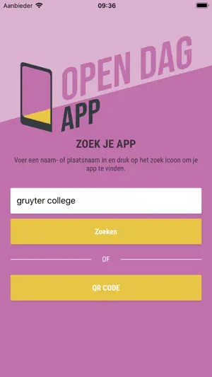 Open Dag App screenshot 2