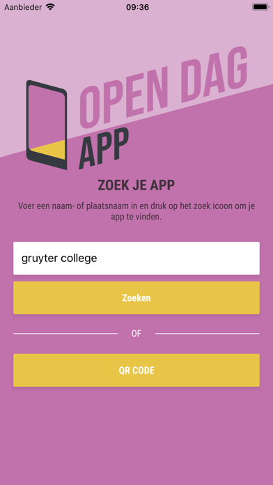 Open Dag App Screenshot