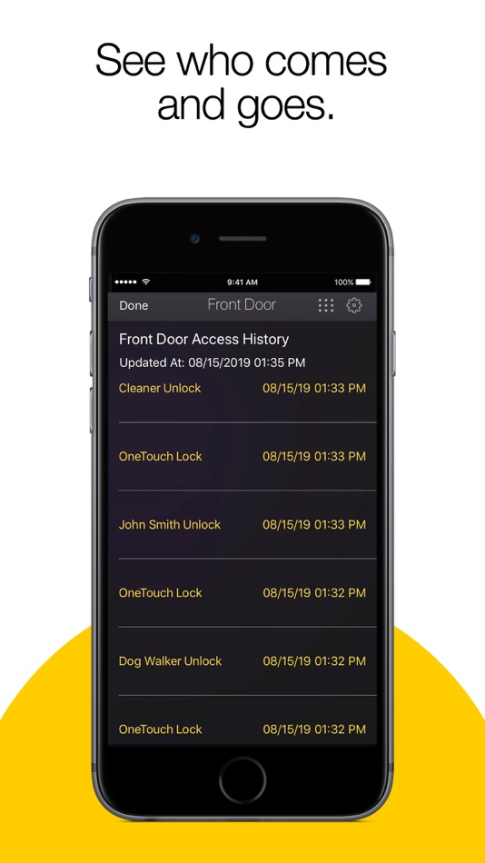 #4. Yale Secure (iOS) Podle: AssaAbloy