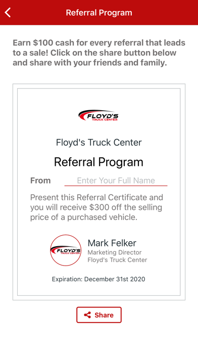 Floyd's Truck Center Screenshot