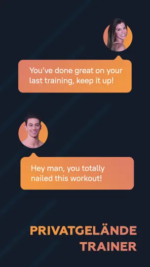 Screenshot von Fitness & Workout auf dem iPhone 4