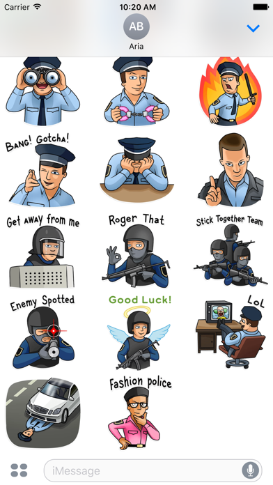 Funny Meme Police Sticker screenshot 4