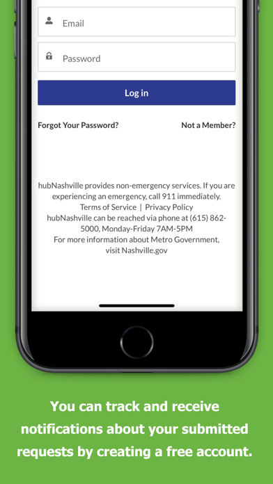 hubNashville 311 Screenshot
