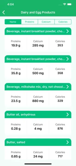 Game screenshot Nutrition Data - Food Calorie hack