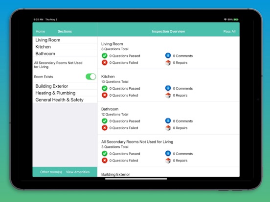 HQS iPad screenshot 2 - Business app