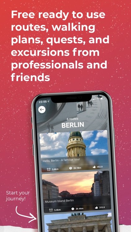 Pinsteps: your offline guide