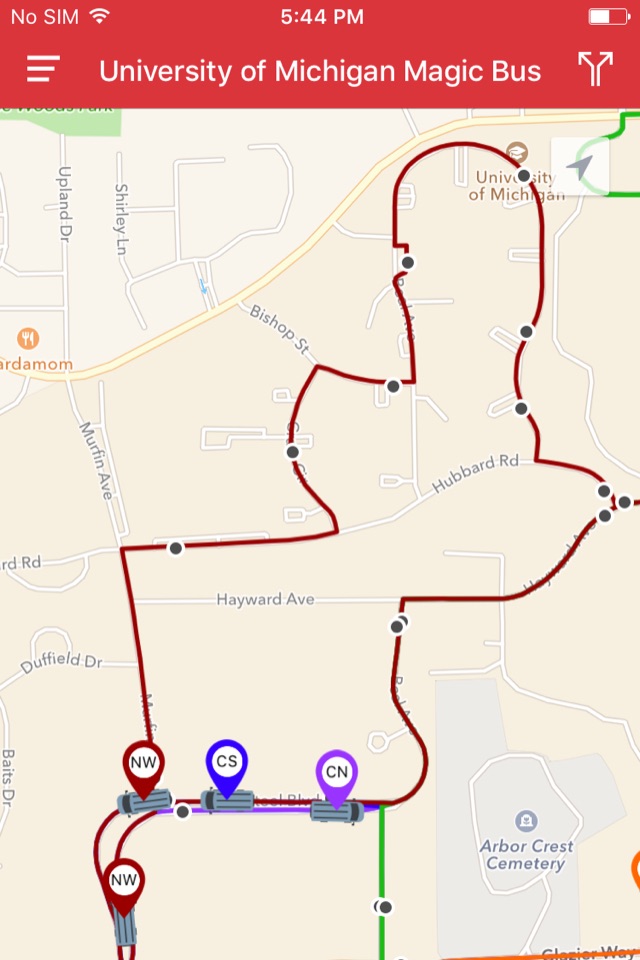 DoubleMap Bus Tracker screenshot 4