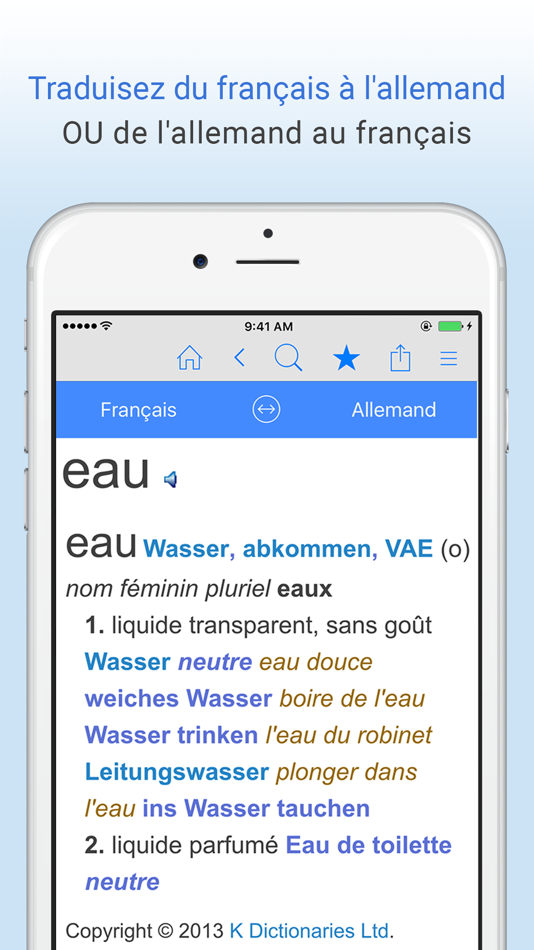 Dictionnaire français-allemand - 3.5.1 - (iOS)