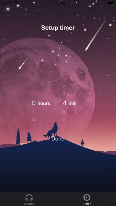 Sleep Timer — Relaxing Sounds Screenshot