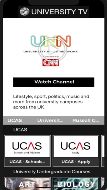 University TV Channels