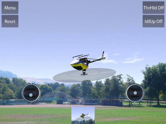 Absolute RC Heli Sim iPad app afbeelding 4