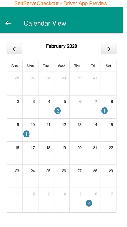 Self Serve Checkout Driver