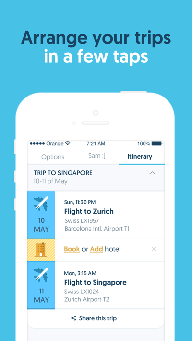 Sam - Trip Planner & Assistant screenshot 3