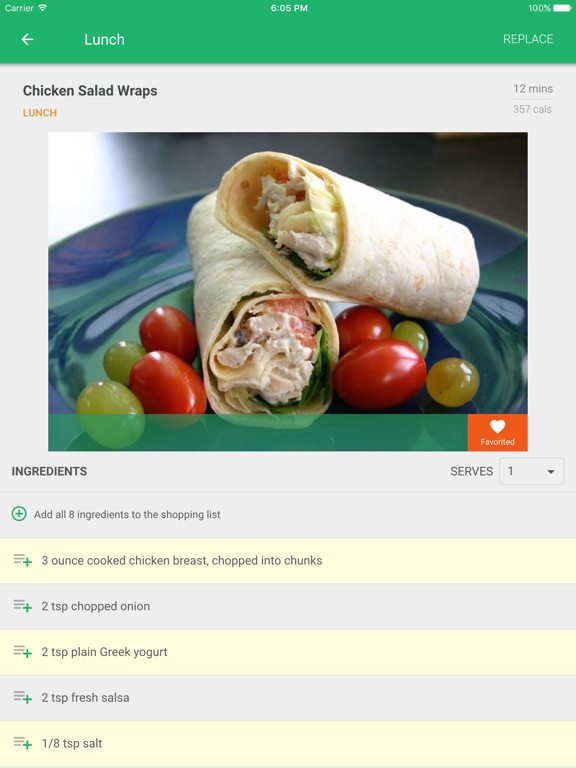 Screenshot #5 pour Weight Loss Diet Meal Plan