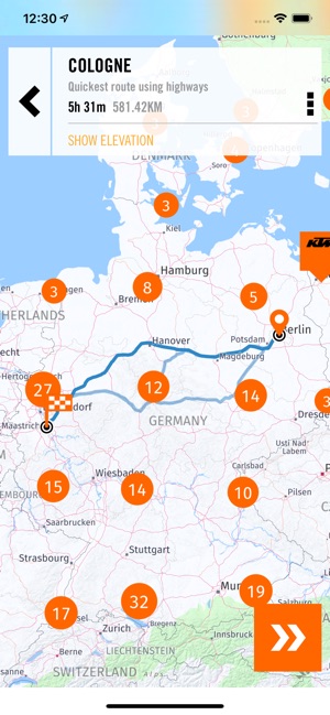 KTM MY RIDE Navigation(圖5)-速報App