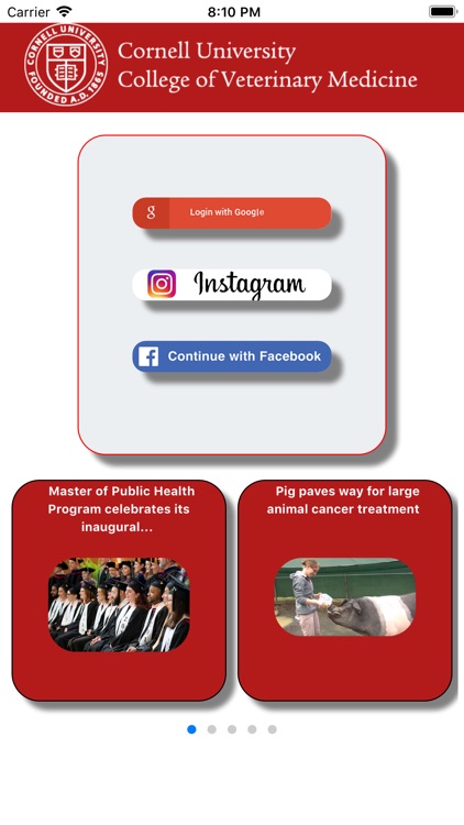 Cornell Vet preVet Tracker