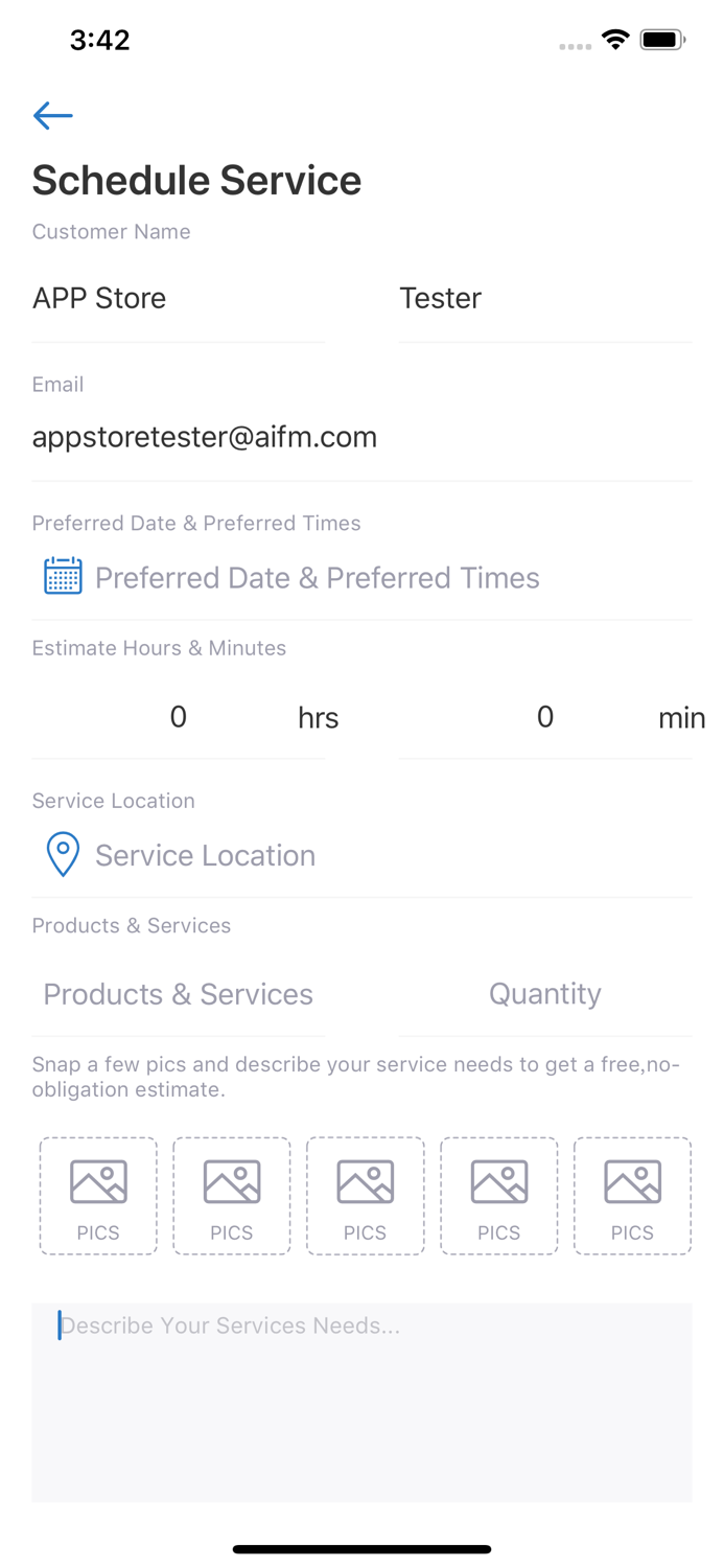 AI-FM Customer App