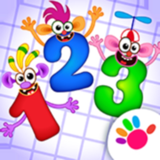 123 Counting Number Kids Games Icon